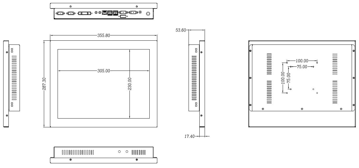 工业平板LX-150TPC-B